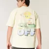 Tricou grafic Boxy Heavyweight Tweety Golf