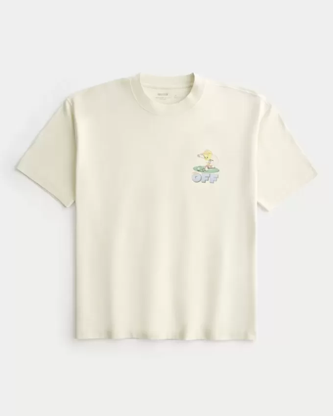 Tricou grafic Boxy Heavyweight Tweety Golf