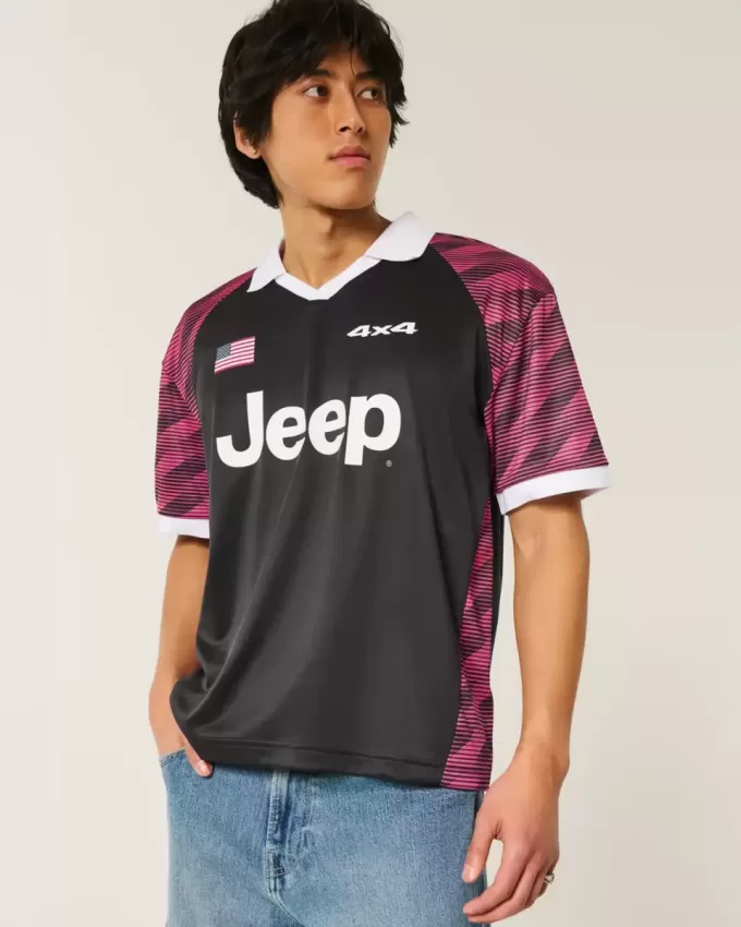 Tricou grafic boxy Jeep Tricou grafic boxy Jeep