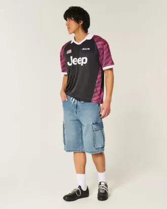 Tricou grafic boxy Jeep