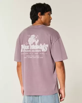 Tricou grafic Boxy Max Melody