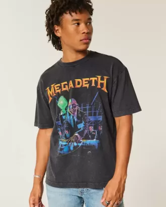 Tricou grafic Boxy Megadeth Tour