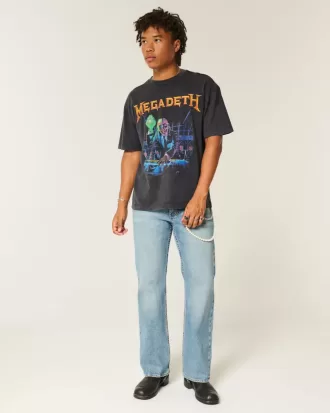 Tricou grafic Boxy Megadeth Tour