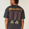 Tricou grafic Boxy Megadeth Tour Tricou grafic Boxy Megadeth Tour