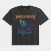 Tricou grafic Boxy Megadeth Tour Tricou grafic Boxy Megadeth Tour