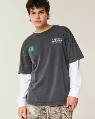 Tricou grafic Boxy Oracle Red Bull Racing