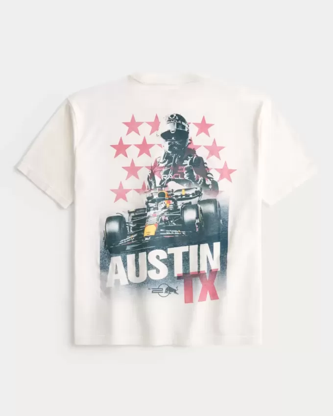 Tricou grafic Boxy Oracle Red Bull Racing Tricou grafic Boxy Oracle Red Bull Racing