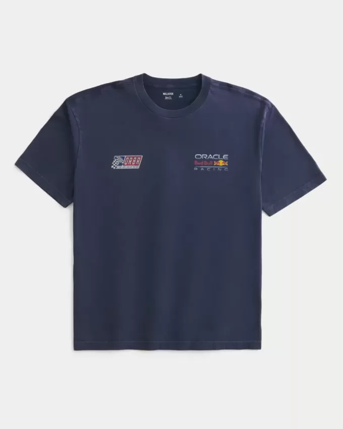Tricou grafic Boxy Oracle Red Bull Racing Tricou grafic Boxy Oracle Red Bull Racing