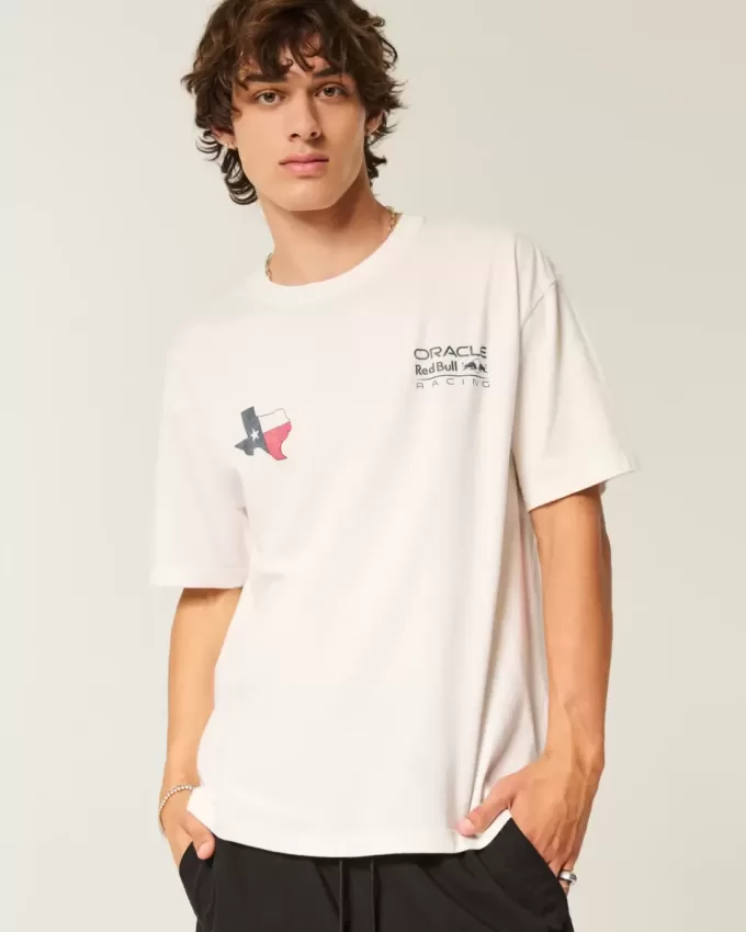 Tricou grafic Boxy Oracle Red Bull Racing Tricou grafic Boxy Oracle Red Bull Racing