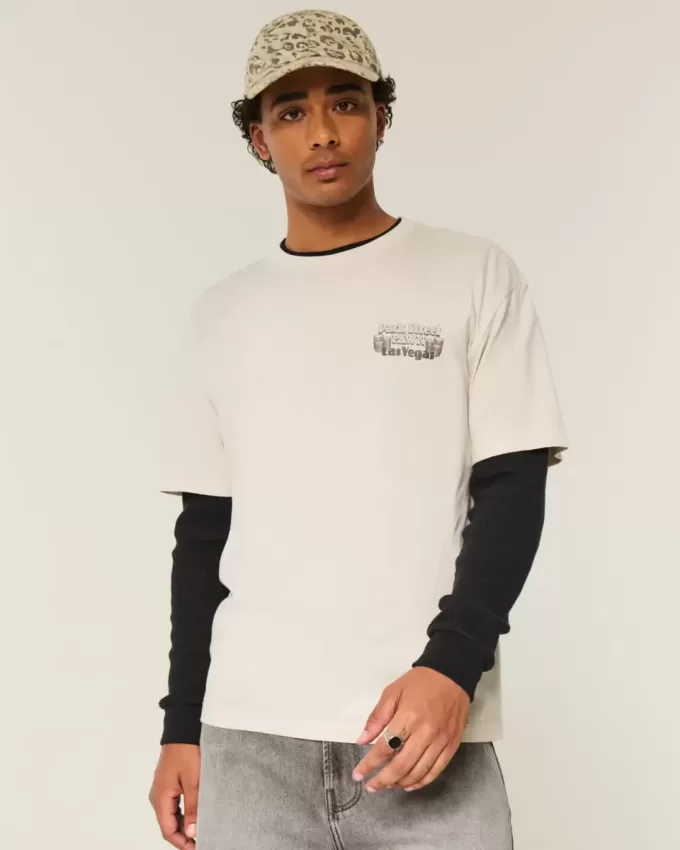 Tricou grafic Boxy Park Street Pawn Tricou grafic Boxy Park Street Pawn