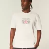 Tricou grafic boxy pentru Cupa Mondială FIFA Mexic 1986