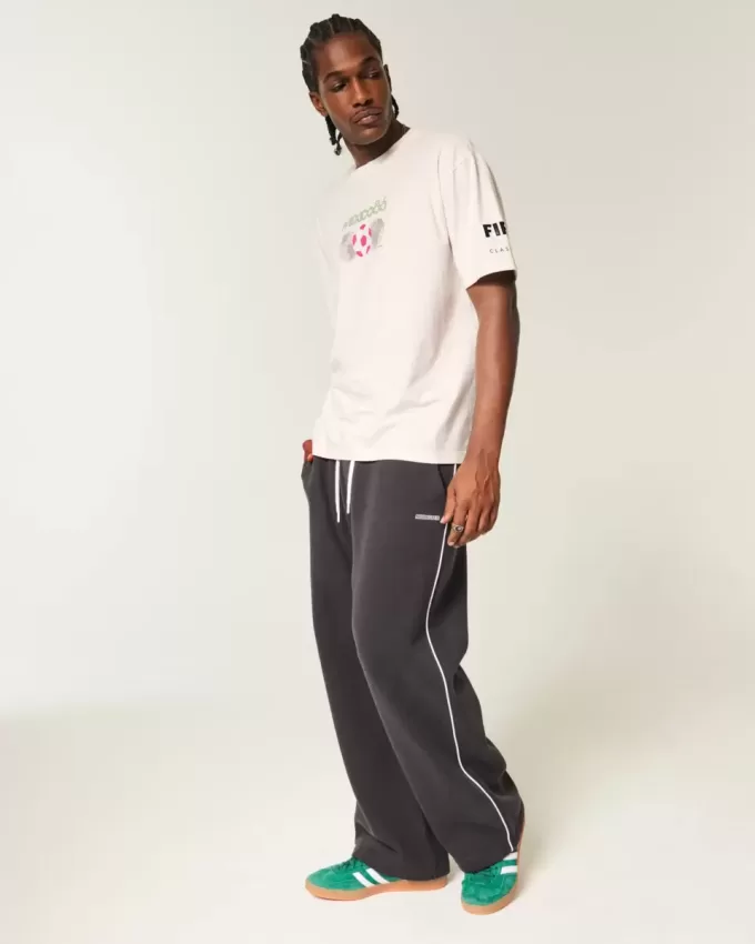 Tricou grafic boxy pentru Cupa Mondială FIFA Mexic 1986