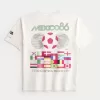 Tricou grafic boxy pentru Cupa Mondială FIFA Mexic 1986