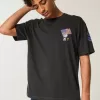 Tricou grafic boxy Snoopy SUA Tricou grafic boxy Snoopy SUA