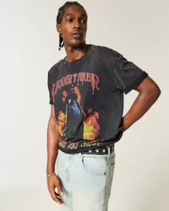 Tricou grafic Boxy Undertaker