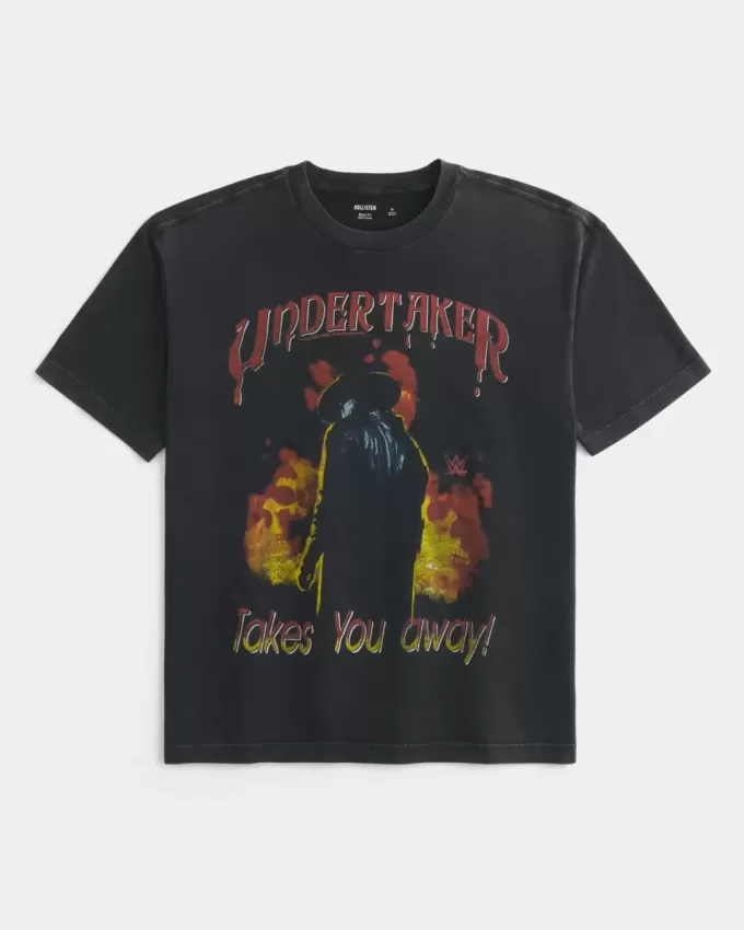 Tricou grafic Boxy Undertaker Tricou grafic Boxy Undertaker
