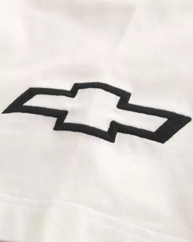 Tricou grafic Chevrolet Baggy Heavyweight Crop