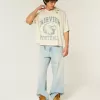 Tricou grafic de fotbal Boxy Crop Fairview Tricou grafic de fotbal Boxy Crop Fairview
