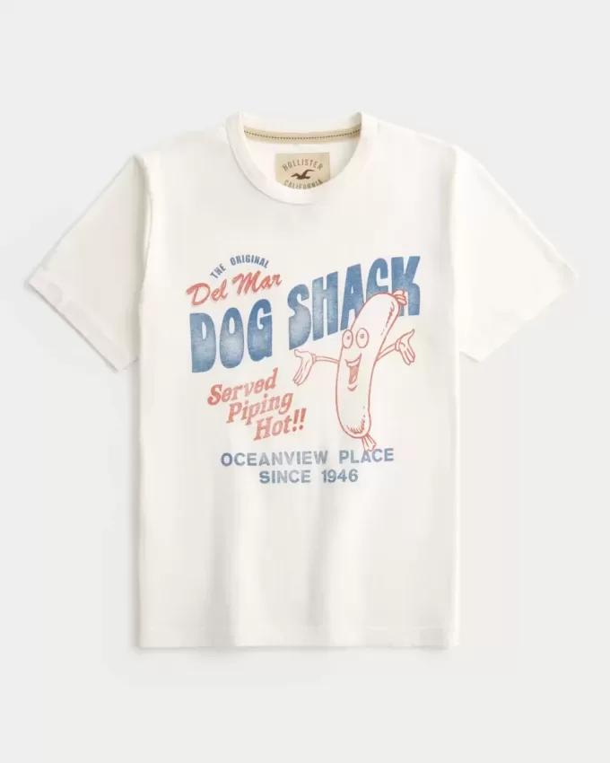 Tricou grafic Del Mar Dog Shack Tricou grafic Del Mar Dog Shack