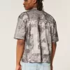 Tricou grafic Dodge Boxy Crop Camo Tricou grafic Dodge Boxy Crop Camo