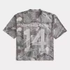 Tricou grafic Dodge Boxy Crop Camo Tricou grafic Dodge Boxy Crop Camo