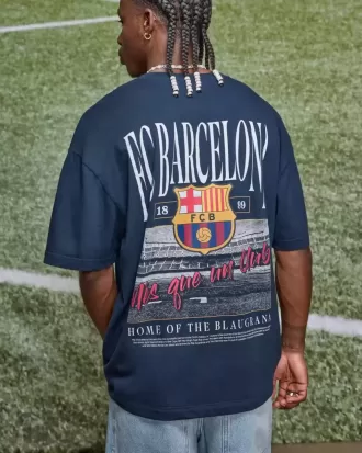 Tricou grafic FC Barcelona