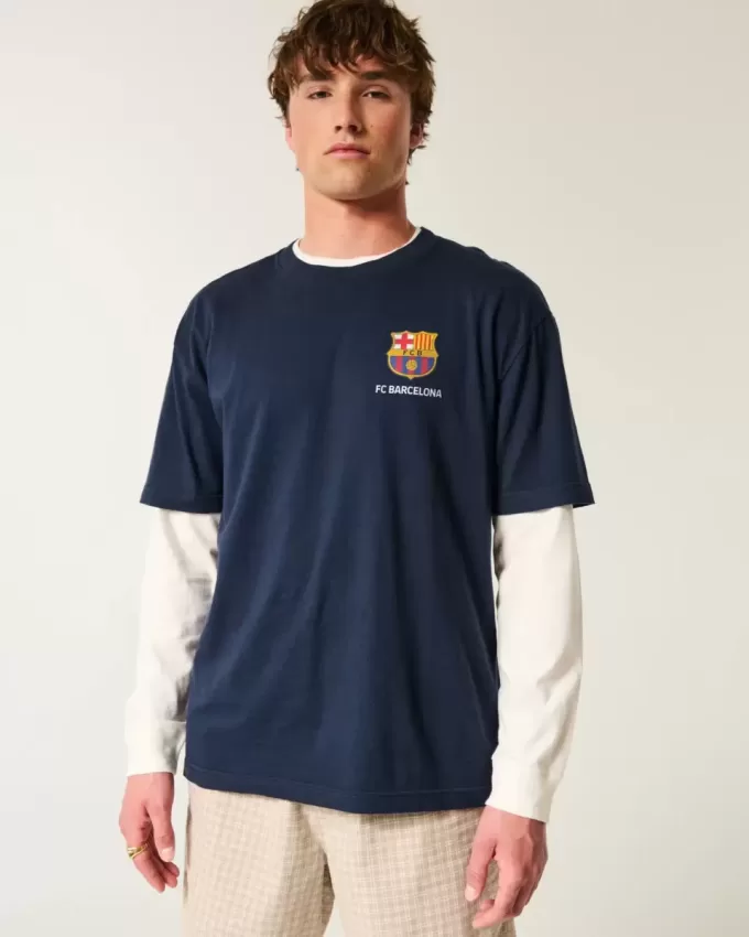 Tricou grafic FC Barcelona Tricou grafic FC Barcelona
