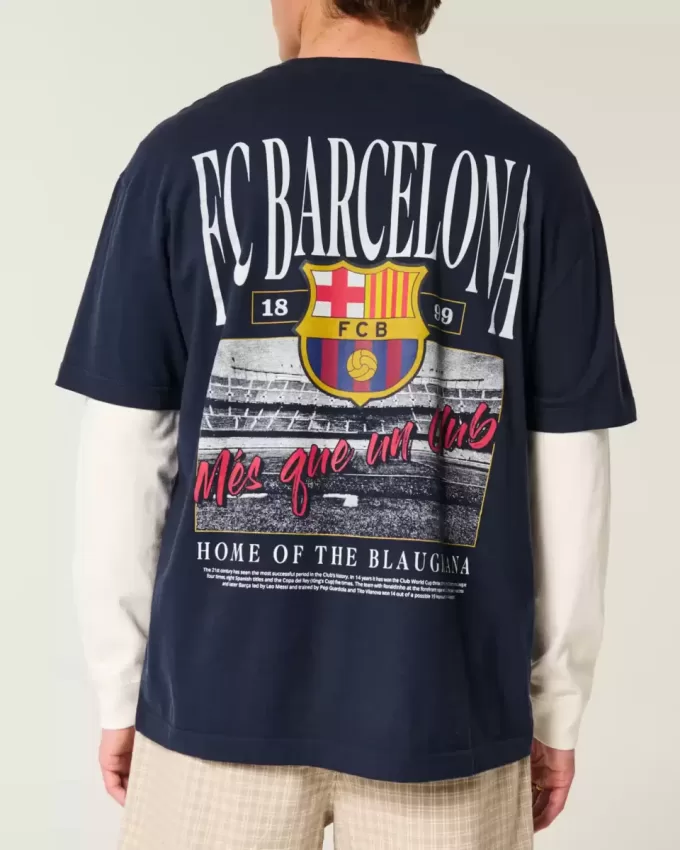 Tricou grafic FC Barcelona Tricou grafic FC Barcelona