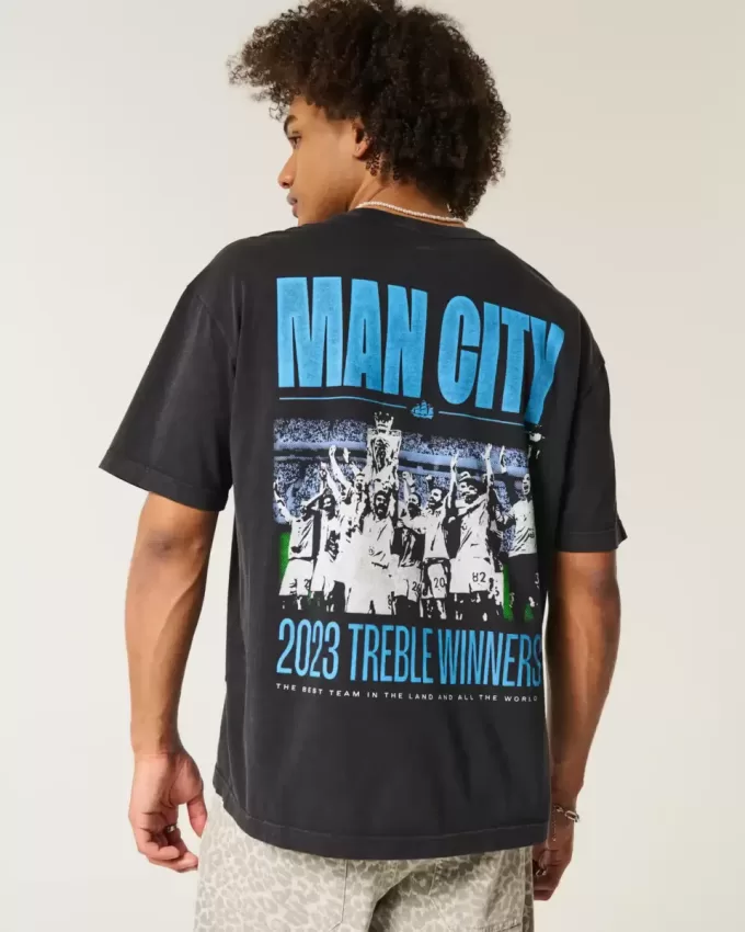 Tricou grafic Manchester City Tricou grafic Manchester City