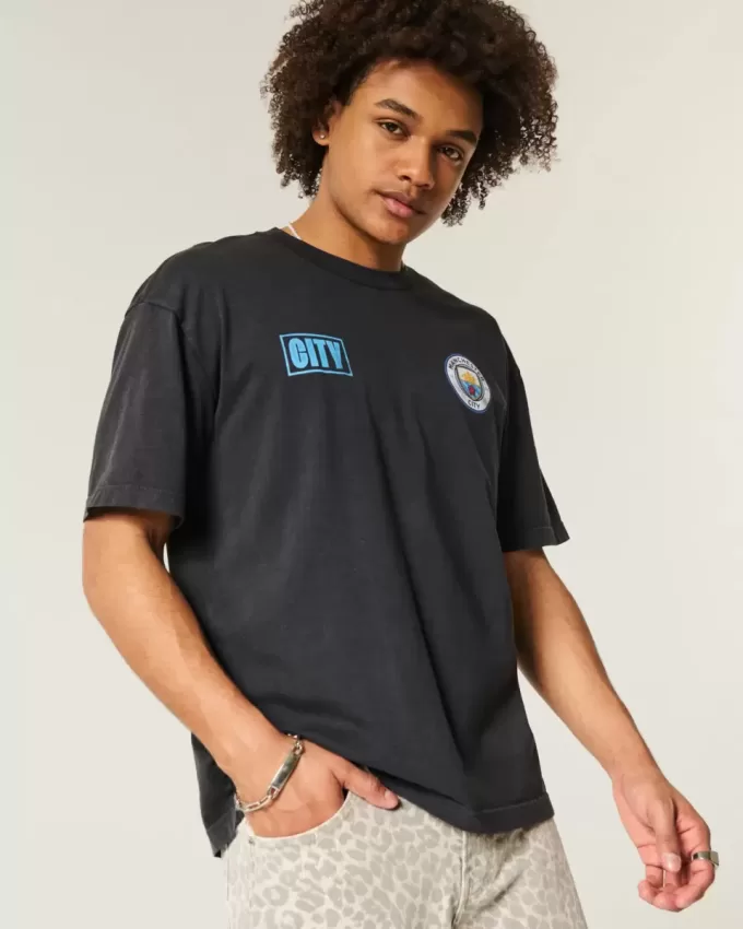 Tricou grafic Manchester City Tricou grafic Manchester City