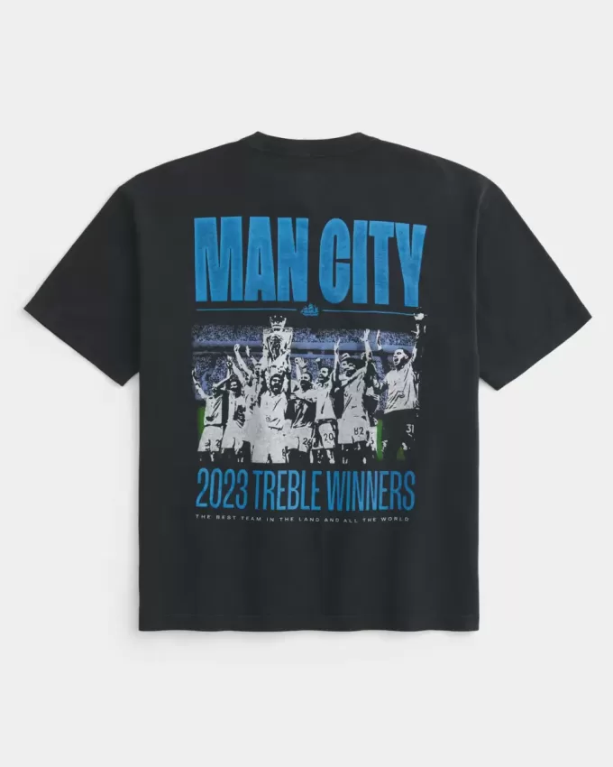 Tricou grafic Manchester City Tricou grafic Manchester City