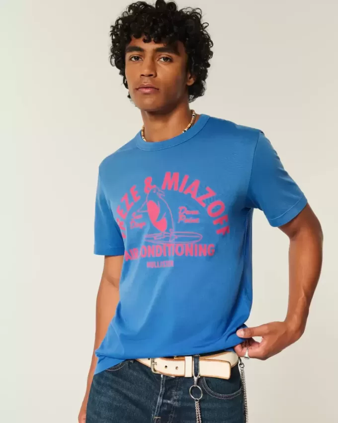 Tricou grafic pentru aer condiționat Freze & Miazoff Tricou grafic pentru aer condiționat Freze & Miazoff