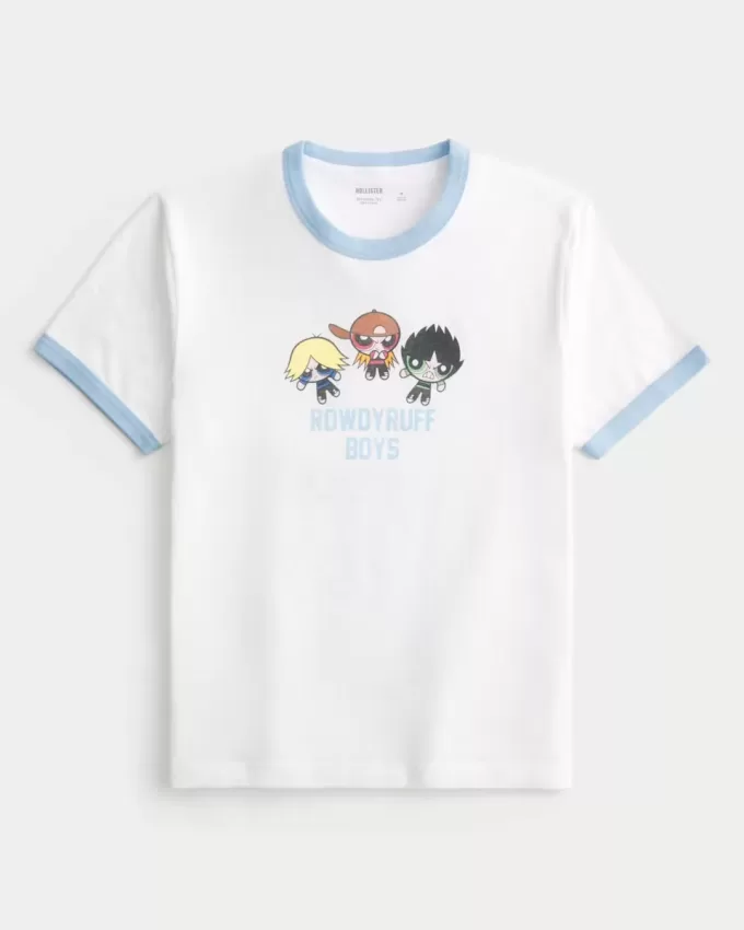 Tricou grafic Shrunken Rowdyruff Boys Tricou grafic Shrunken Rowdyruff Boys