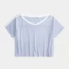 Tricou grafic supradimensionat, fără umeri Tricou grafic supradimensionat, fără umeri