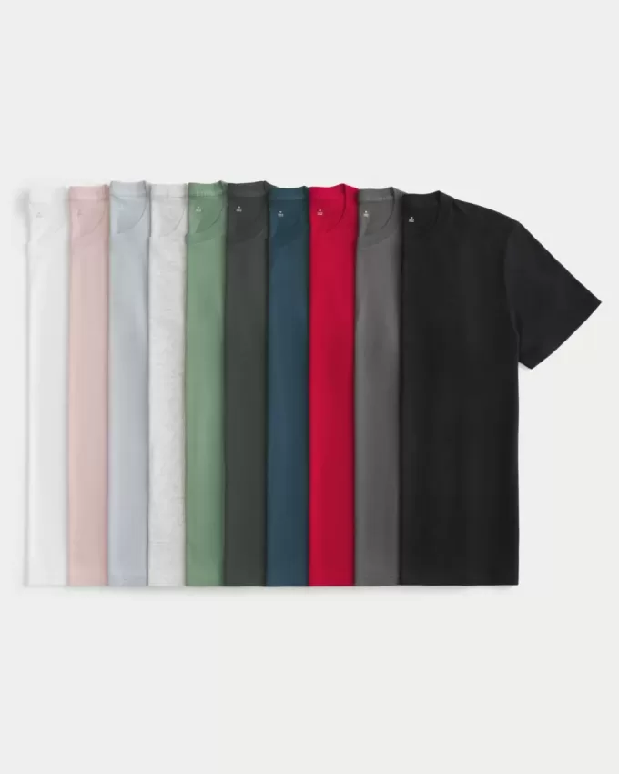 Tricou Icon Crew, pachet de 10