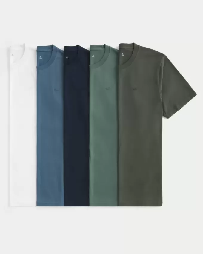 Tricou Icon Crew, pachet de 5