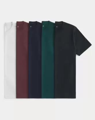 Tricou Icon Crew, pachet de 5