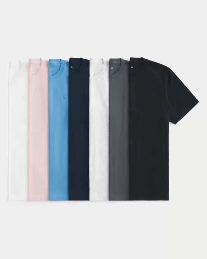 Tricou Icon Crew, pachet de 7