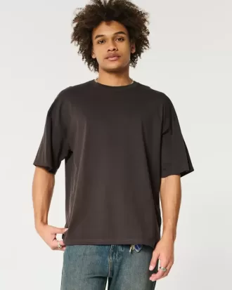 Tricou largi din bumbac