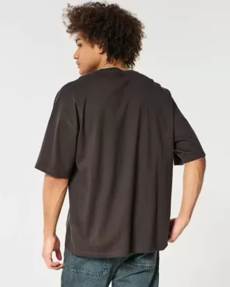 Tricou largi din bumbac