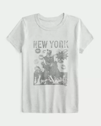 Tricou pentru bebeluși cu grafic New York
