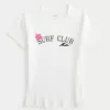 Tricou pentru bebeluși cu grafic Ribbed Surf Club Tricou pentru bebeluși cu grafic Ribbed Surf Club