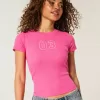 Tricou pentru bebeluși cu numere cu nervuri Tricou pentru bebeluși cu numere cu nervuri