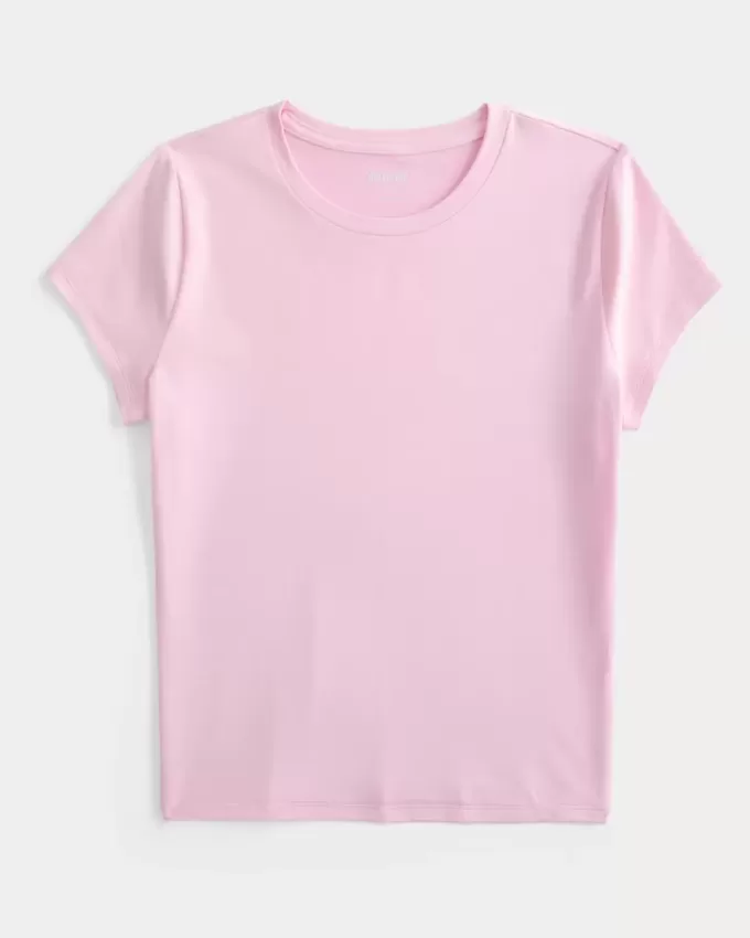 Tricou pentru bebeluși din material elastic, fără cusături Tricou pentru bebeluși din material elastic, fără cusături
