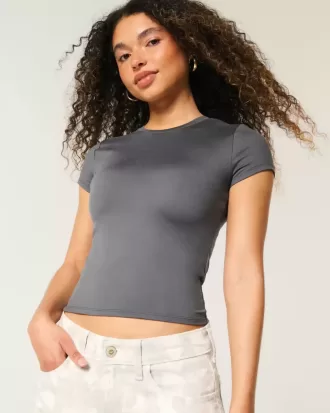 Tricou pentru bebeluși din material elastic, fără sudură, moale