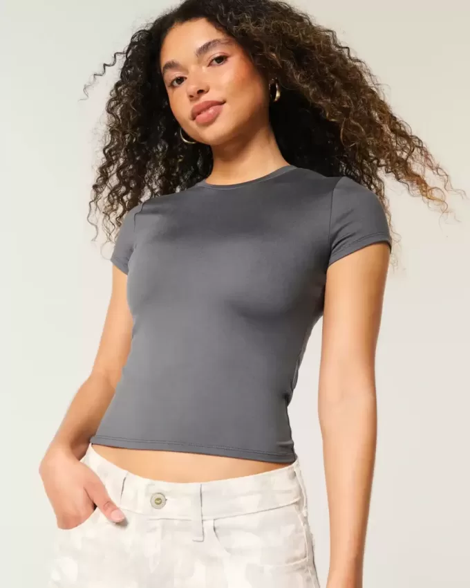 Tricou pentru bebeluși din material elastic, fără sudură, moale Tricou pentru bebeluși din material elastic, fără sudură, moale