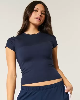 Tricou pentru bebeluși din material elastic, fără sudură, moale