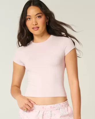 Tricou pentru bebeluși din material elastic, fără sudură, moale