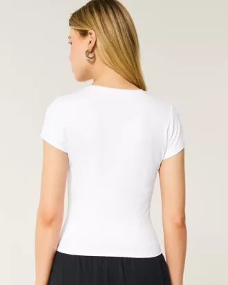 Tricou pentru bebeluși din material elastic, fără sudură, moale