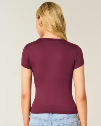 Tricou pentru bebeluși din material elastic, fără sudură, moale
